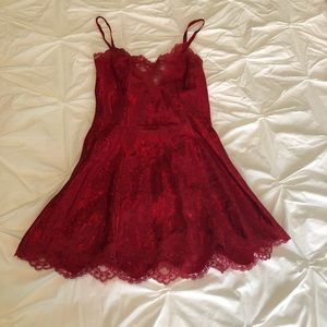 Victoria’s Secret Red Lace Lingerie